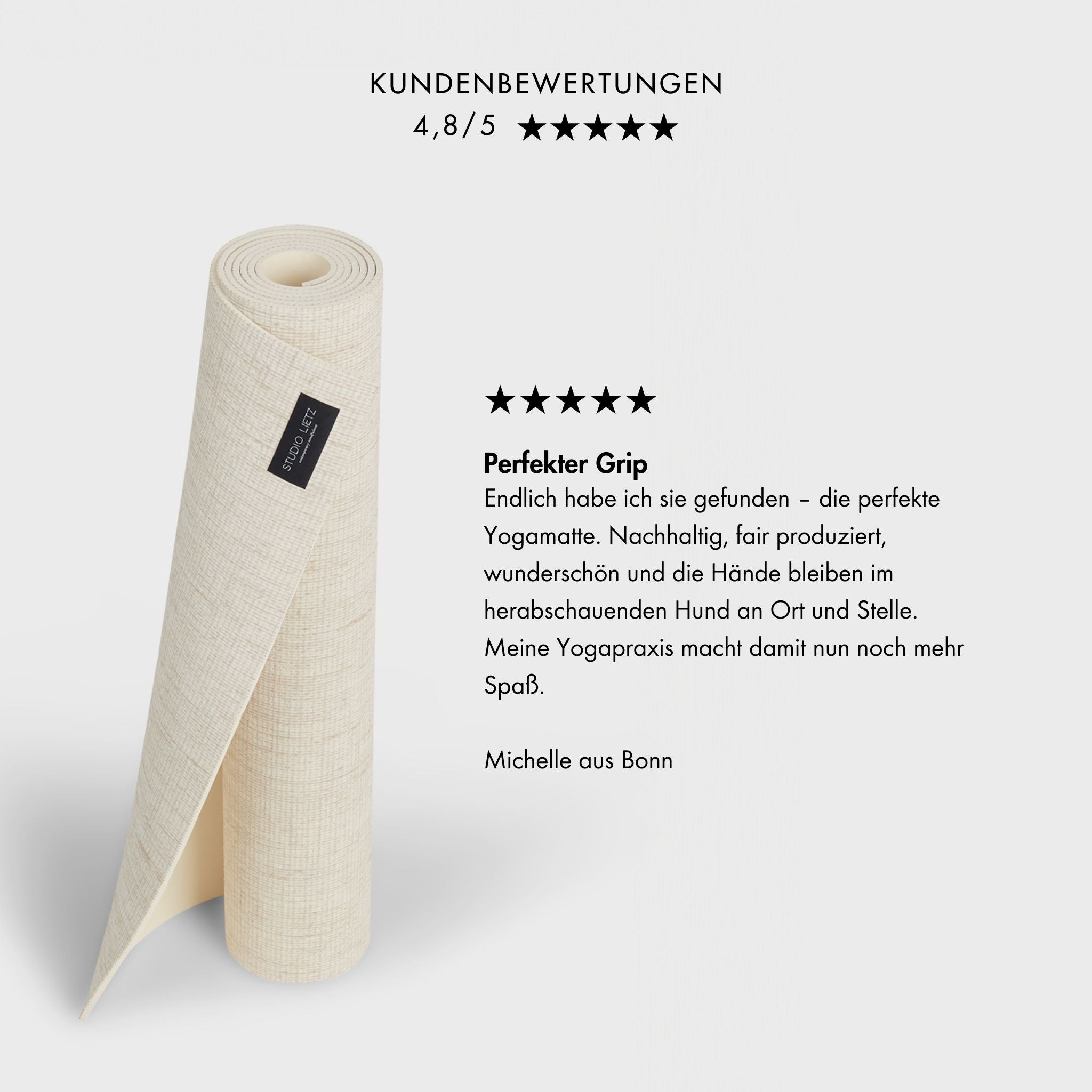 THE COMFY MAT | Yogamatte mit extra Polsterung